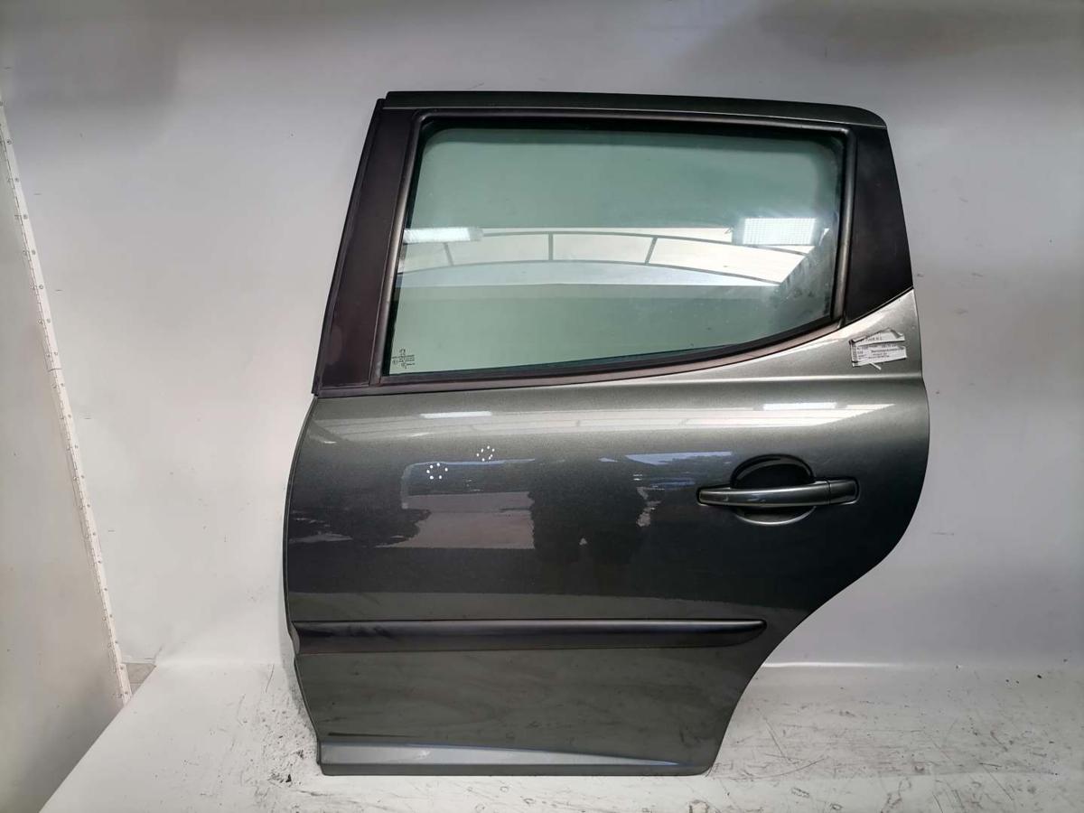 Peugeot 207 SW Kombi original Tür hinten links EZQ Manitobagraumetallic BJ08